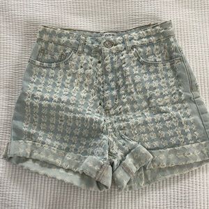 Urban Outfitters BDG Mom Denim Shorts with patch detailing